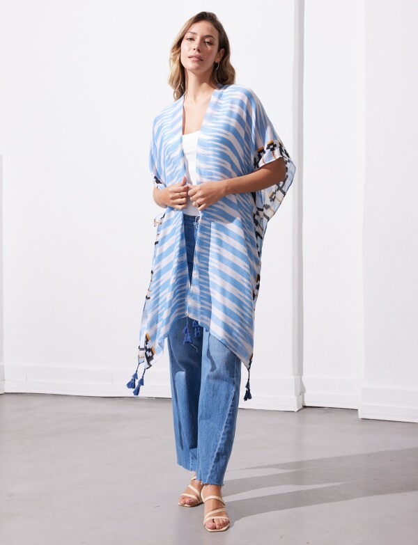 Kimono Printed CELESTE/MULTI