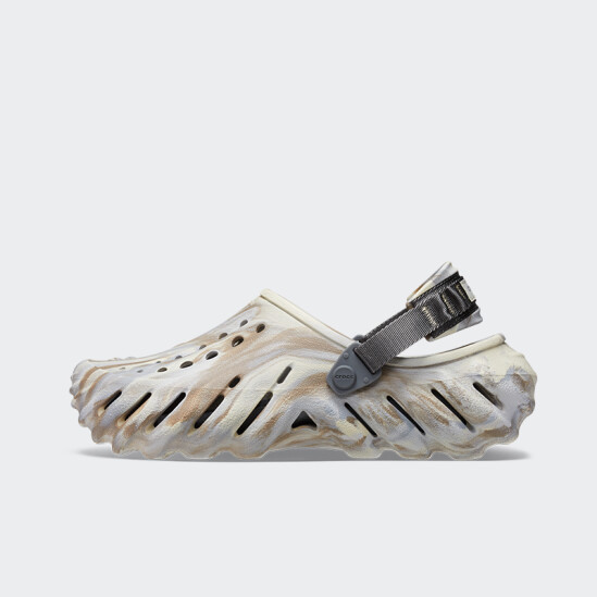 Echo Clog Marbled Gris