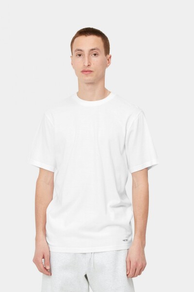Standard Crew Neck T-Shirt Blanco