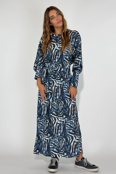 VESTIDO MORGAN Azul