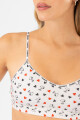 Bralet snoopy comfort Blanco