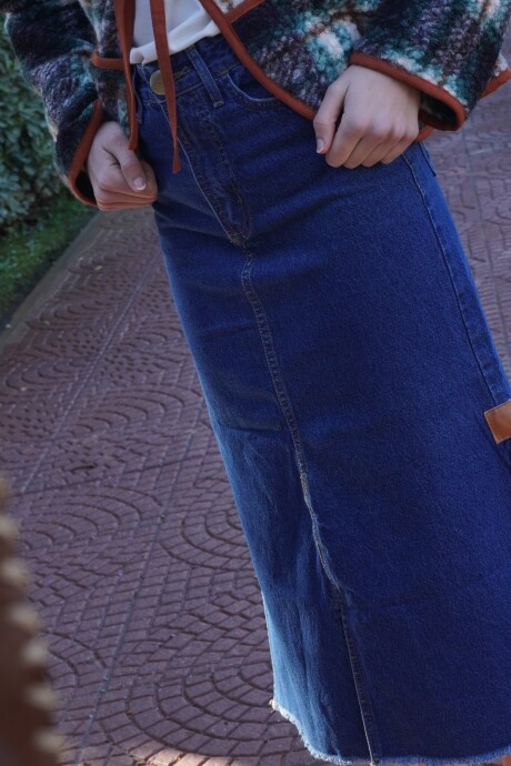 Vaquero Skirt Oscuro