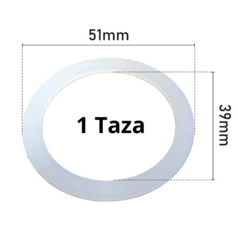 Junta Siliconada Para Cafetera Italiana 1 Taza