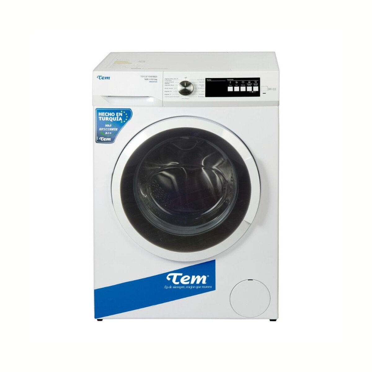 Lavasecarropas Blanco Carga Frontal - Modelo Z4800 - Tem 