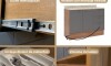 Bajo Mesada Americana 2 Puertas 80cm Gris Bajo Mesada Americana 2 Puertas 80cm Gris