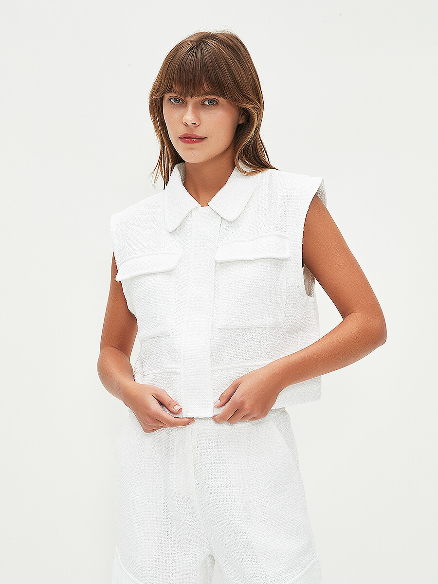 CHALECO DENA - OFF WHITE 