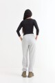 Pantalón jogger felpa GRIS MELANGE
