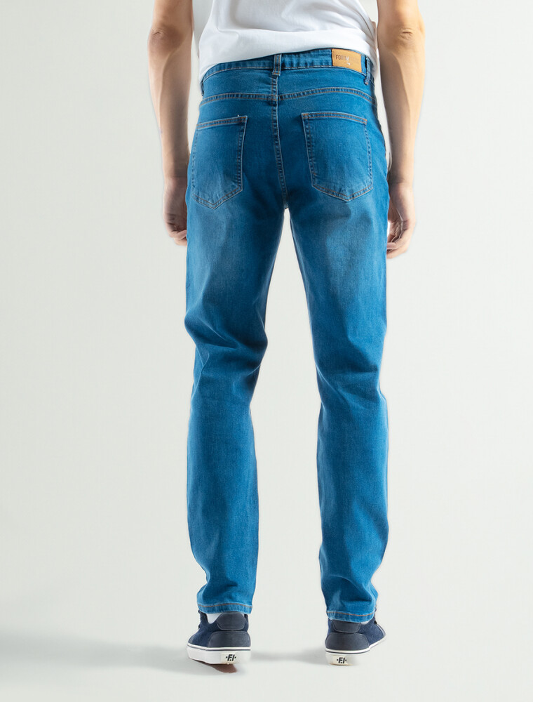 Jean Forum Regular Fit Largo 32 Azul