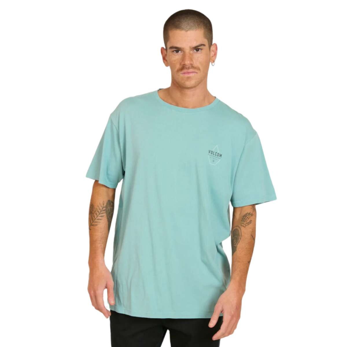 Remera Volcom Occupied - Verde 