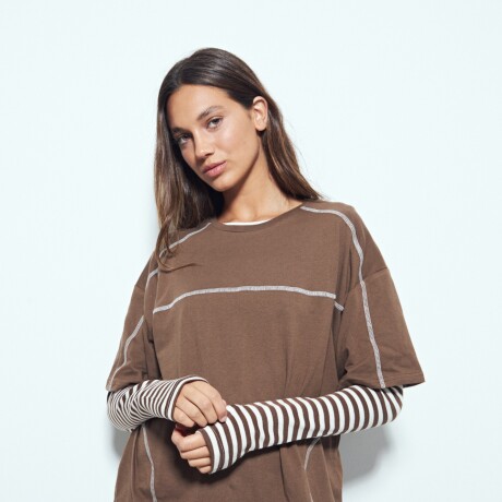 REMERA LIQUIDÁMBAR Café