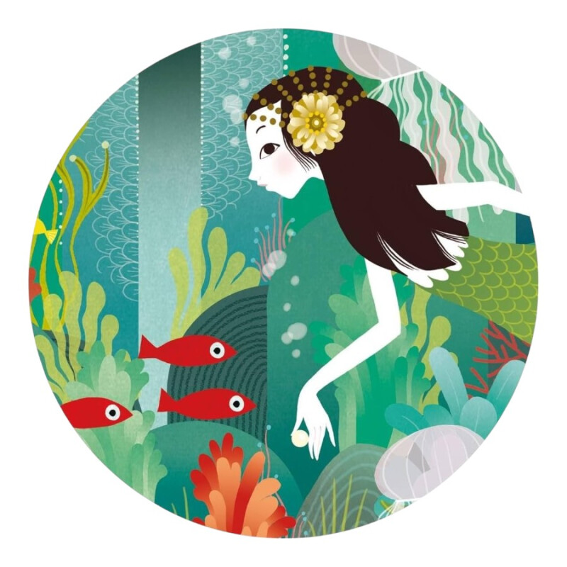 Puzzle Silueta Paraíso Acuático Djeco Puzzle Silueta Paraíso Acuático Djeco