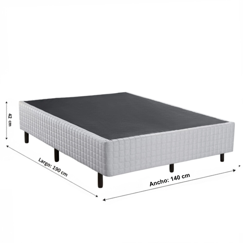 Base Box 2 plazas - 1.40 mt - Premium Base Box 2 plazas - 1.40 mt - Premium