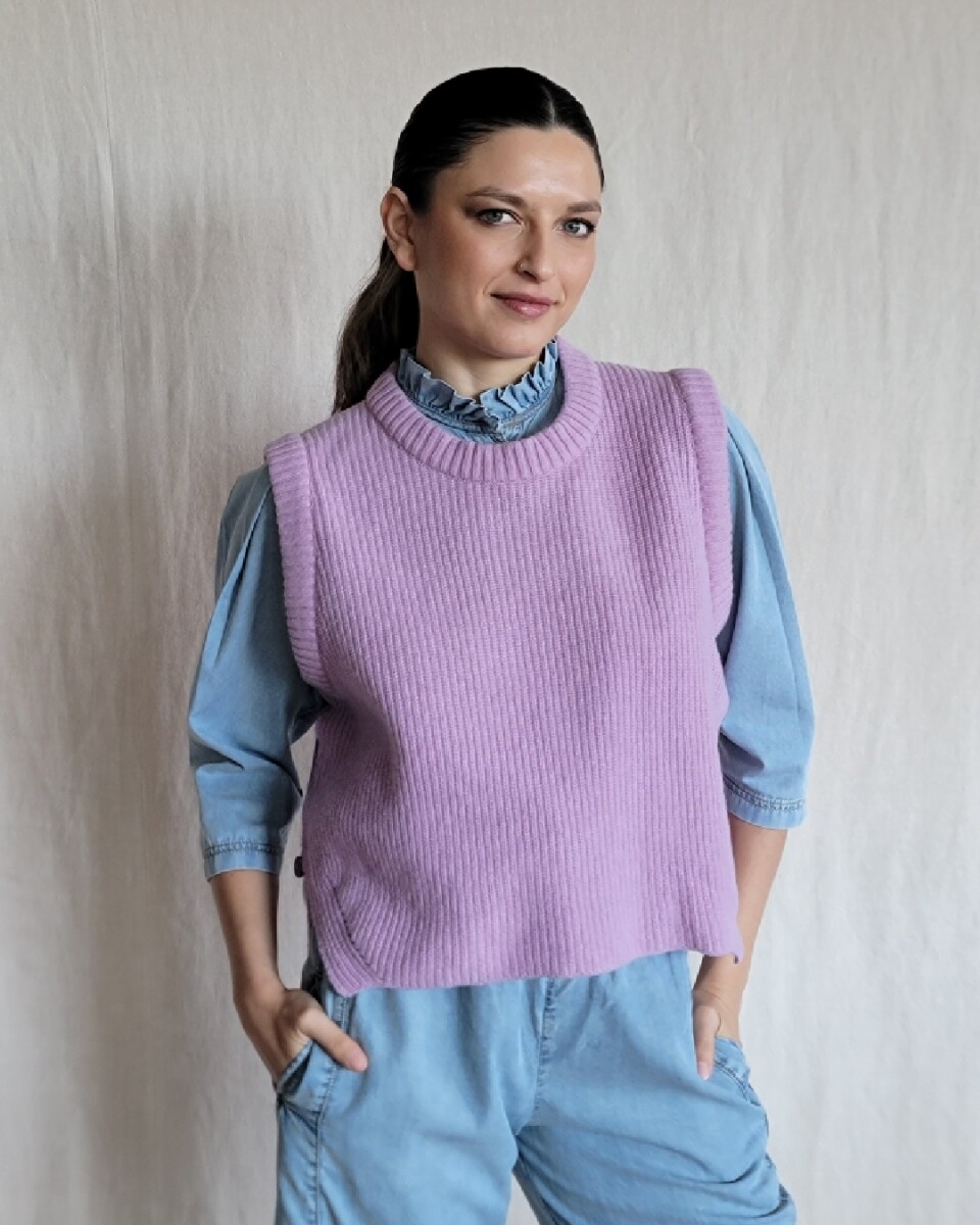 Chaleco Olivia - Lila 