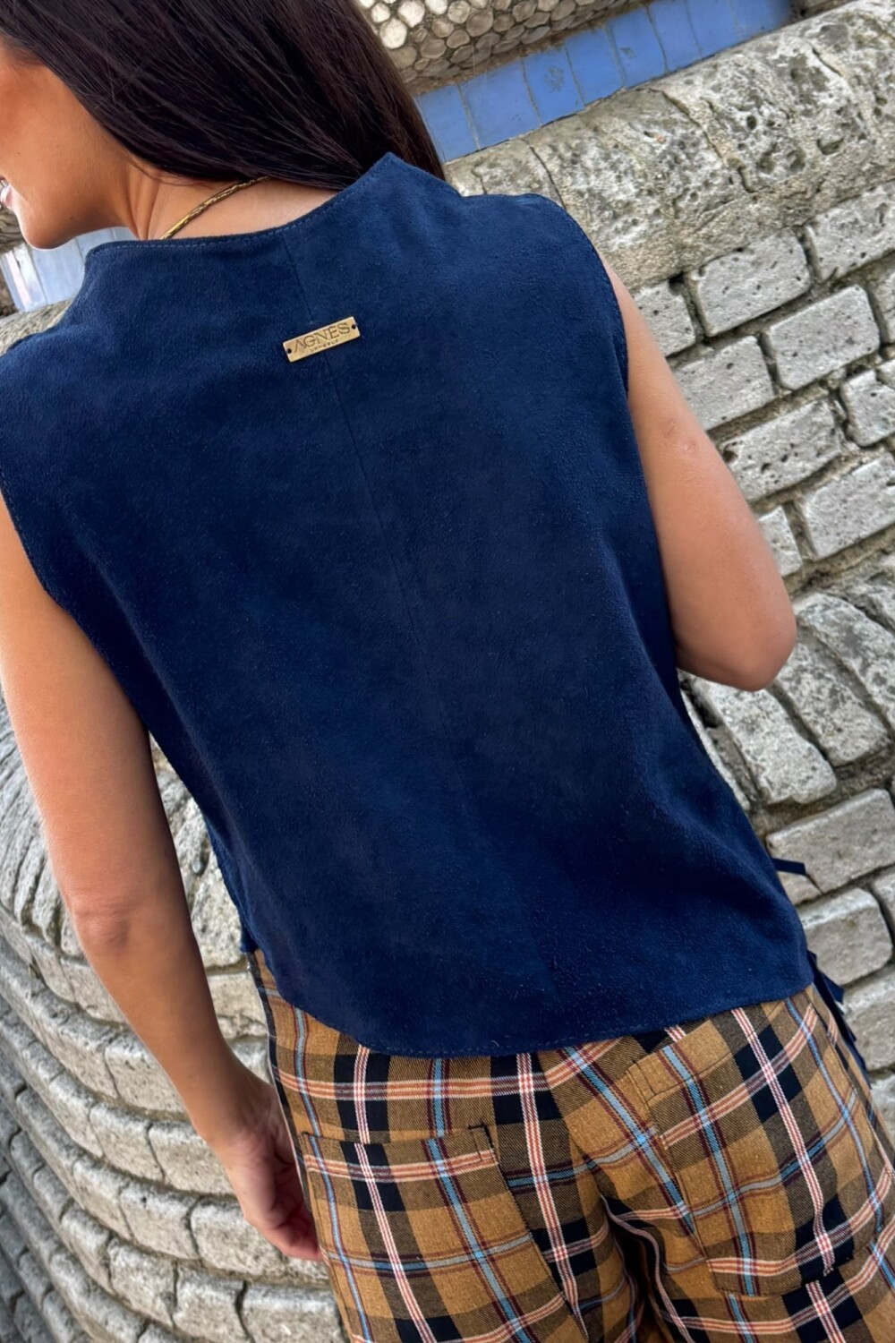 Hontas Vest Azul