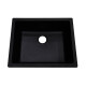 PILETAS DE COCINA PILETA RECTANGULAR 60X48X20 NEGRO MATE 000