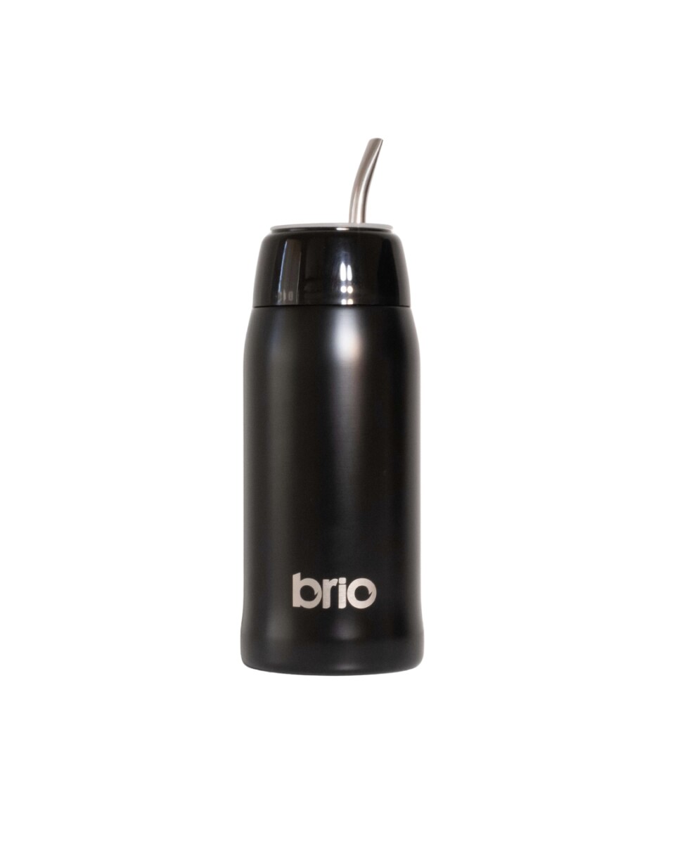 Termomate Autocebante 570ml Acero Inoxidable brio Bombilla Acero - Termomate brio en acero inoxidable Negro 
