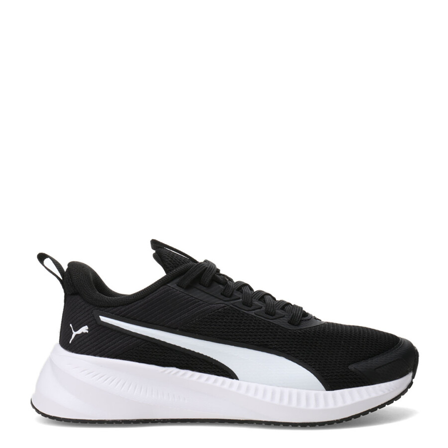 Championes de Niños Puma Flyer Lite 4 Junior Negro - Blanco