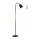 Lámpara De Pie Lumax Nórdica Flexible 1.5 M Negro