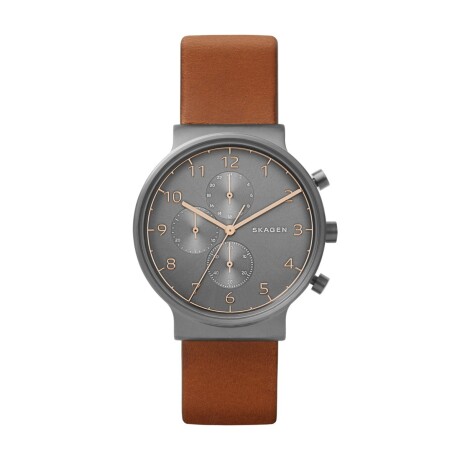 Reloj Skagen Clasico Cuero Marron 0