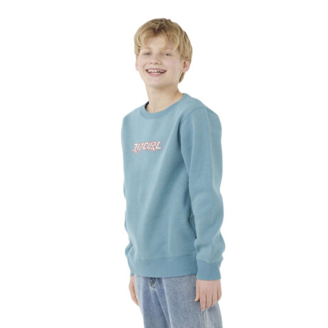 Buzo Rip Curl Tropic Daze Crew Niño Celeste