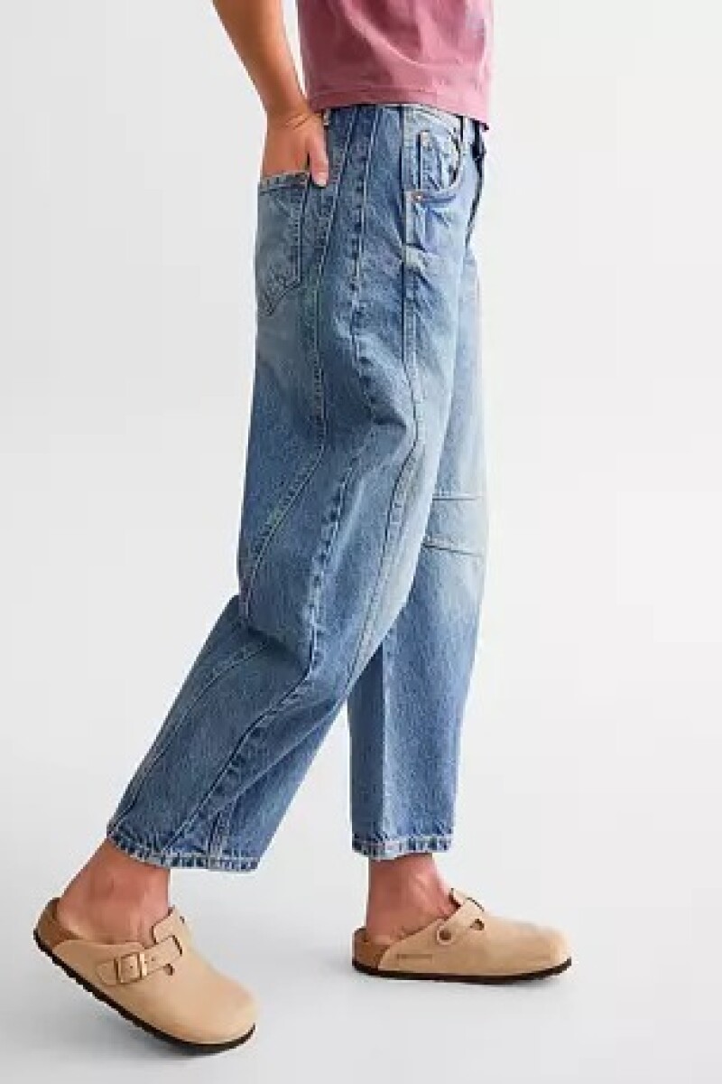 GOOD LUCK MID RISE B Azul