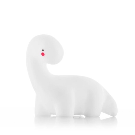 VELADOR DINOSAUR LED VINILO BLANCO