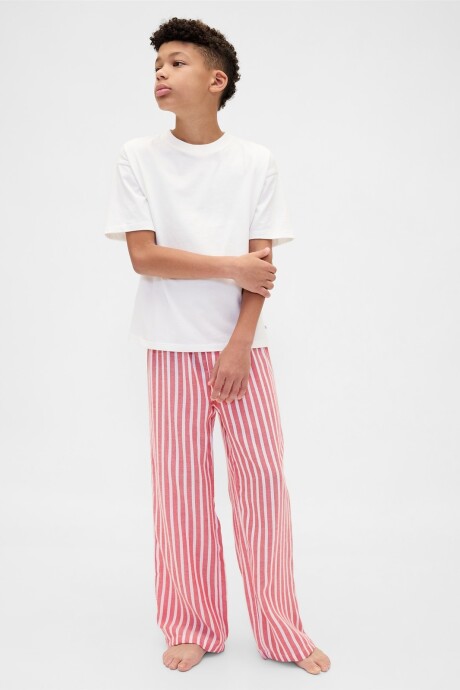 Pijama Pantalón Niño Fs Red Stripe