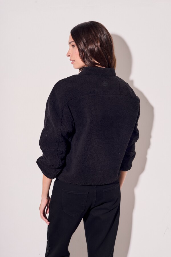 Campera Reversible Negro