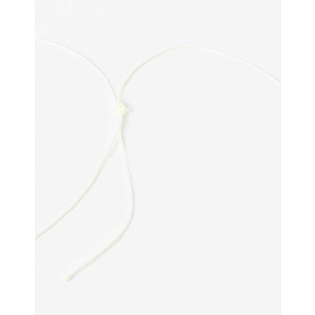 Collar Corto Con Dije Combinacion Bicolor