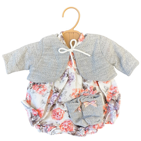Vestido Llorens Corazones Ropa Muñeca Accesorios 42 cm Color Variante D18