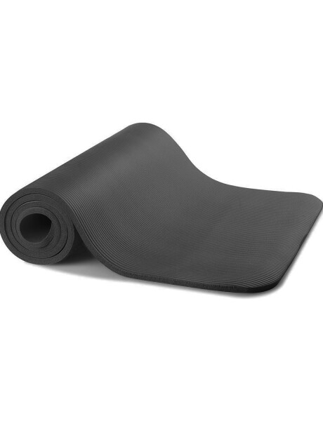 Colchoneta Yoga mat Pilates Gimnasia Fisioterapia 10mm Negra
