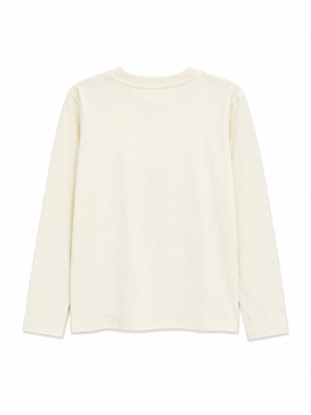REMERA POSITIVE OFF WHITE