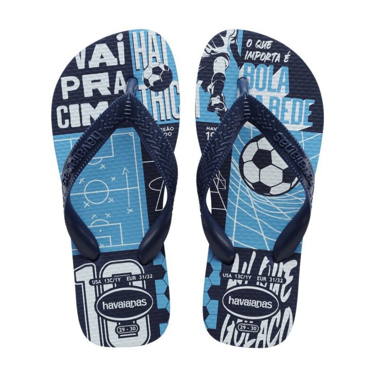 Sandalias Infantiles Havaianas Kids Athletic - Azul Marino - Azul Marino 