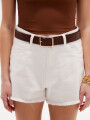 Short Malouma Blanco
