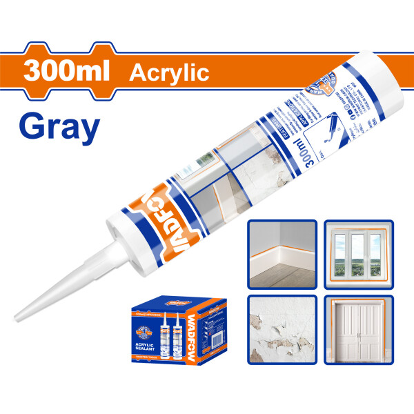 SELLADOR ACRILICO 300ML GRIS WADFOW WGQ2T24 SELLADOR ACRILICO 300ML GRIS WADFOW WGQ2T24