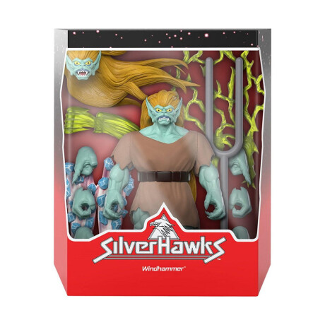 Figura Articulable Windhammer - Super 7 Ultimates SilverHawks Figura Articulable Windhammer - Super 7 Ultimates SilverHawks