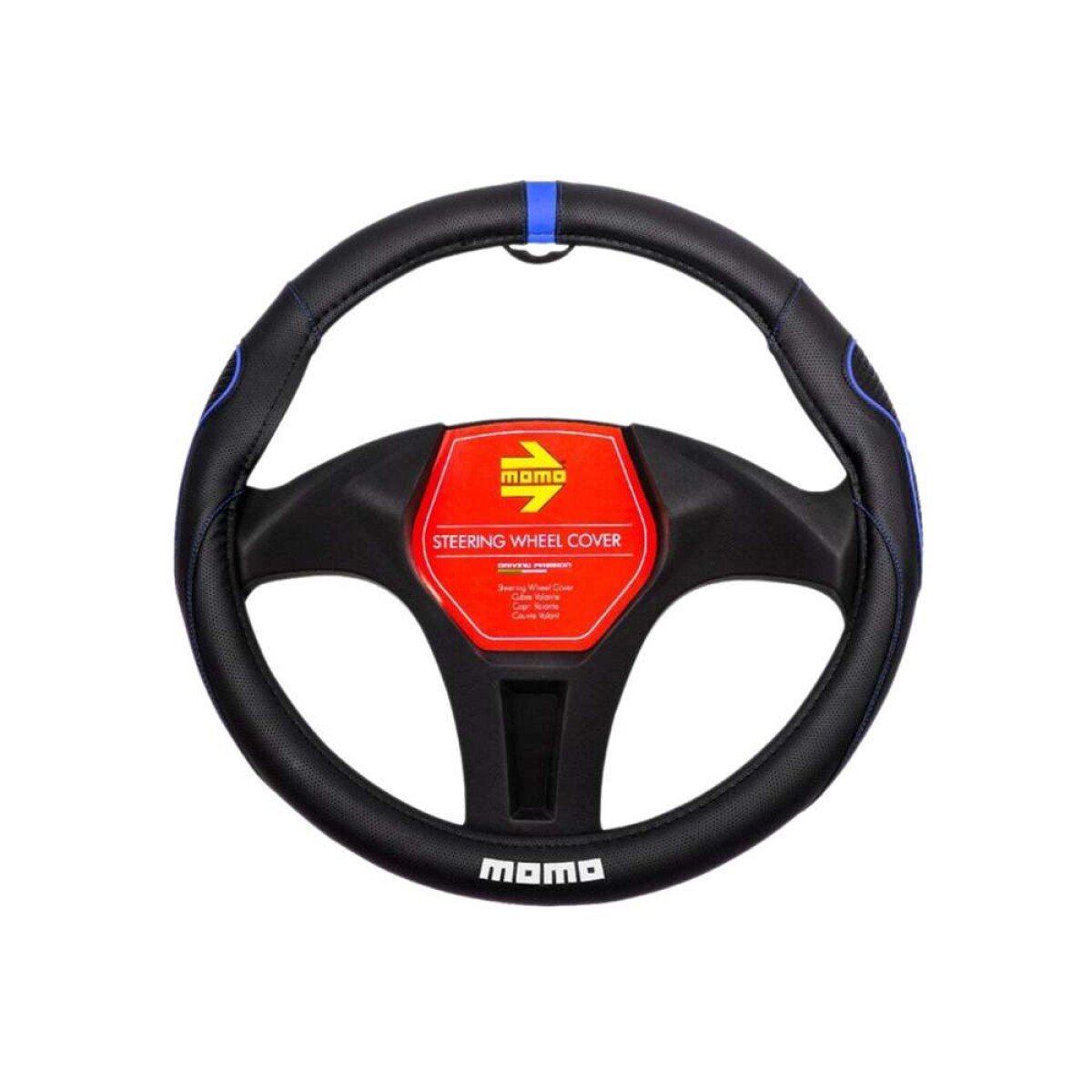 Cubrevolante Momo - Negro Y Azul 