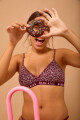 Bralet frost Bordeaux