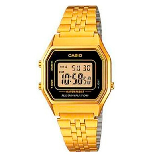Reloj CASIO RETRO LA680WGA-1DF en Acero Dorado Esfera 30mm 0