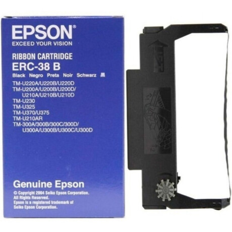 EPSON CINTA ERC-38B NEGRO TMU-200/220/230/300/325/375 2263