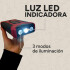 Arrancador Batería 12V 20000mAh USB Linterna Powerbank Auto Color Rojo