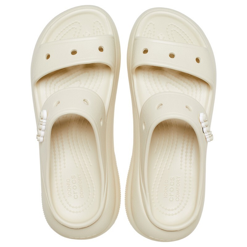 Sandalias Crocs Classic Crush Beige