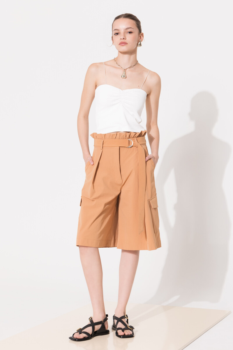 BERMUDA TAYLOR Camel
