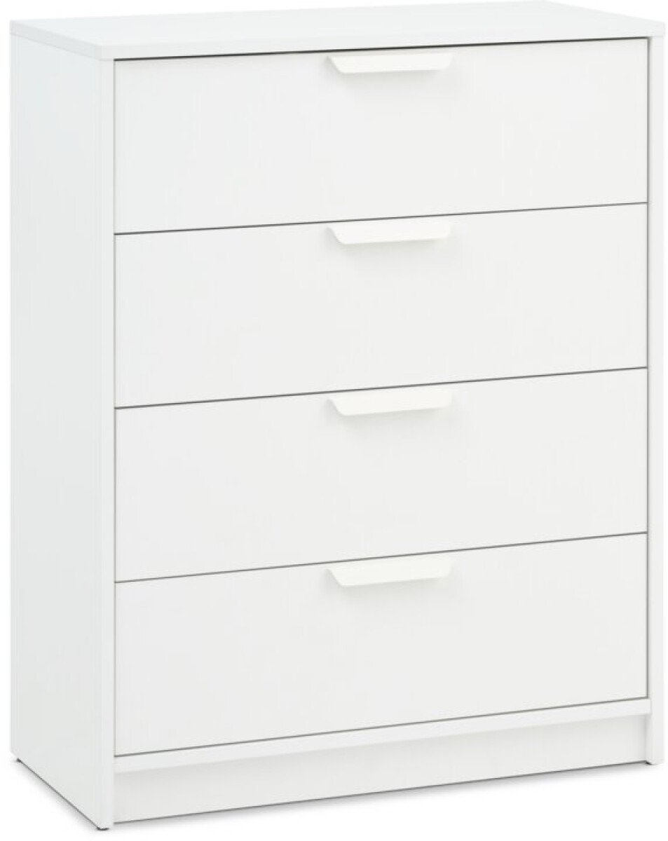 Cómoda JENSLEV 4 cajones blanco 