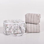 Set X3 Necessaires Quinn Col. Ava Flores Rosa