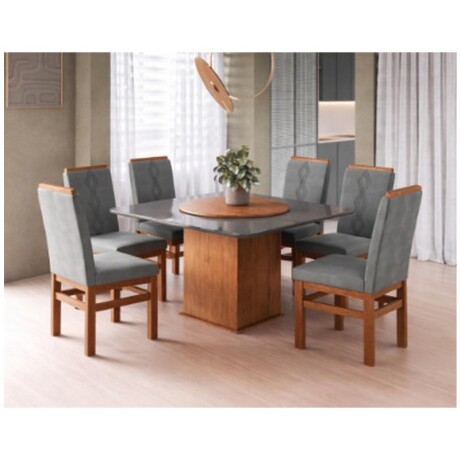 JUEGO DE COMEDOR MESA + 6 SILLAS JUEGO DE COMEDOR MESA + 6 SILLAS