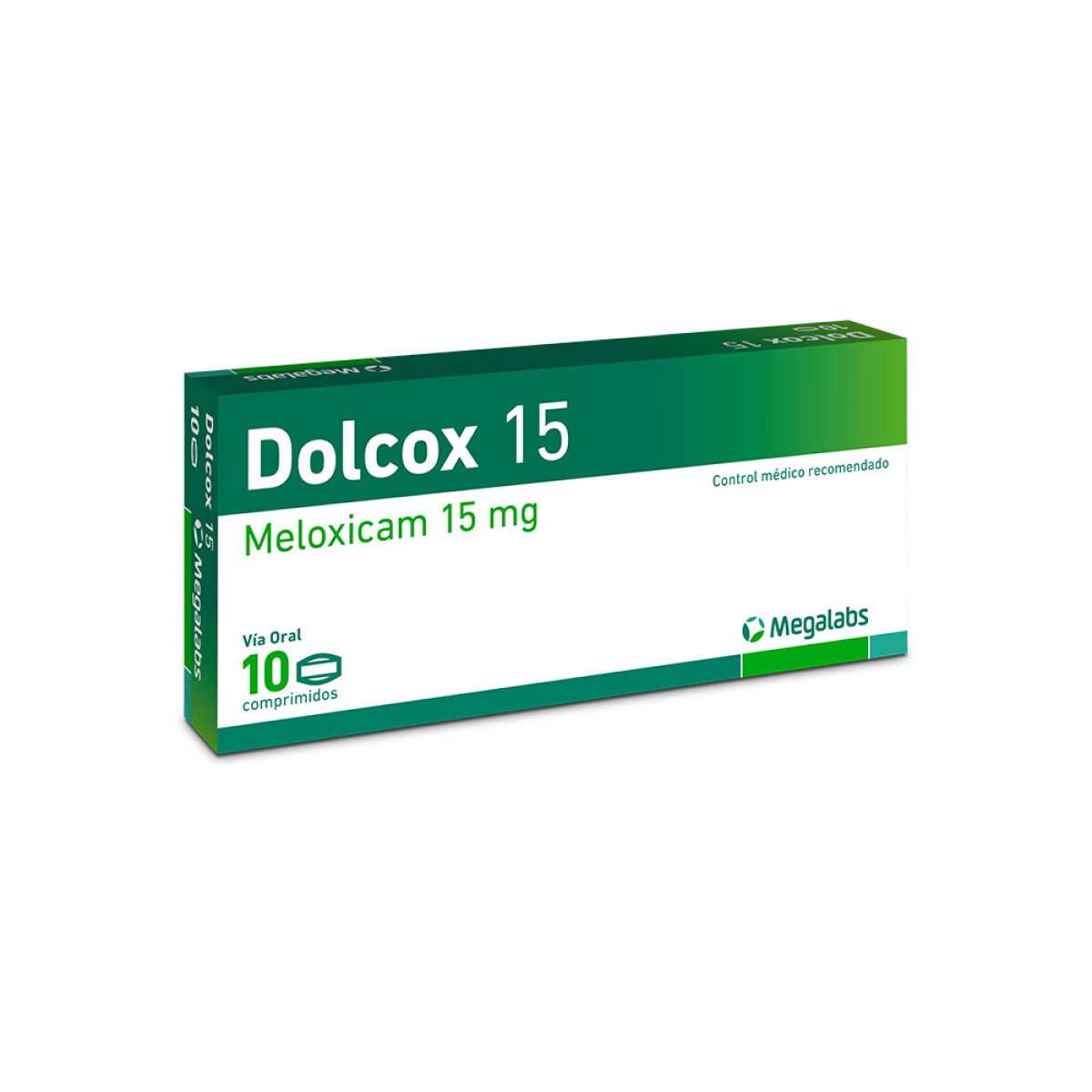 Dolcox 15mg 10 Tabletas 