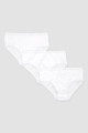 Pack x3 bombacha infantil Blanco