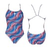 Malla Reversible De Entrenamiento Para Mujer Arena Women's Spirograph Reversible Swimsuit Challenge Back 2 Diseños
