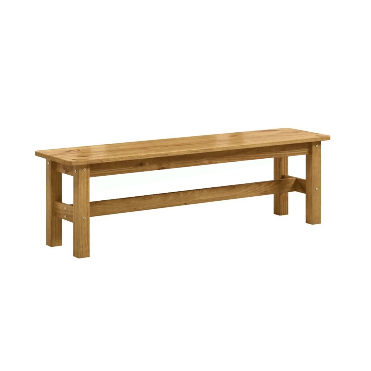 Banco de madera maciza 150 cm - Mónaco 